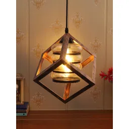 foziq Rose Gold-Toned Solid Ceiling Pendant Lamp-picture-36