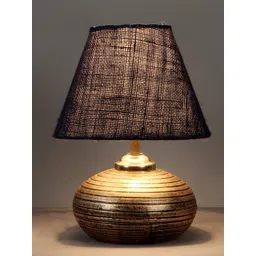 foziq Unisex Mustard Table Lamp-picture-19