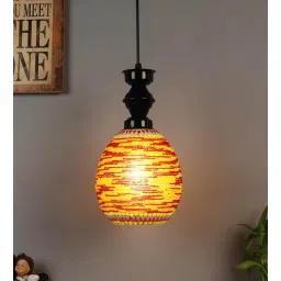foziq Weda Black Metal Hanging Light-picture-38