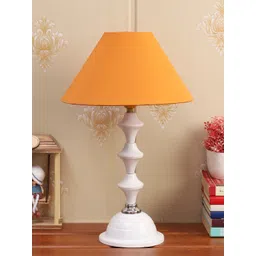 Foziq White Solid Table Lamps With Fabric Shade-picture-30