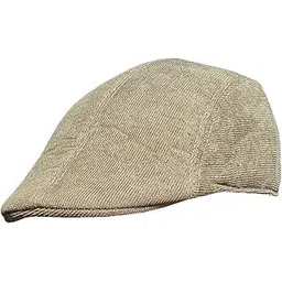 fqzilon Casual Golf Flat Cotton Caps & Hats for Mens Olive Green Free Size Pack of 1-picture-19