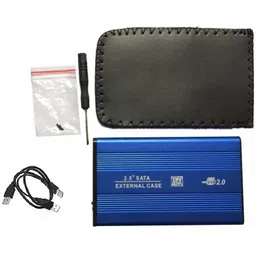 Frackson Blue External portable Sata Casing case Usb 2.0 2.5" inch Hard Disk Enclosure WD Sony Lenovo Toshiba Seagate Transcend 2.5 inch Hard Disk Enclosure-picture-10