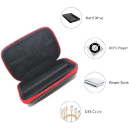 Frackson HD Case Bag for Earphone USB Cable Power Bank Mobile Charger Digital Gadget 2.5 inch Hard Disk Cover image 5