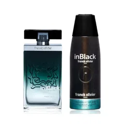Franck Olivier In Black Eau de Toilette & Deodorant Spray for Men Combo-picture-10