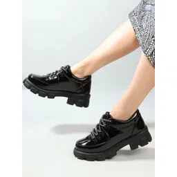 FRANINO PARIS Women Patent Leather Sneakers-image-25