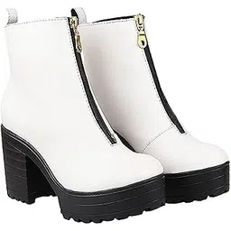 Smart Casual Fashionable Comfortable Stylish Front Chain Boots for Girls Boots For Women-image-46