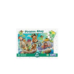 Frank Multicoloured 24 Pcs Pirates Ahoy Giant Floor Puzzle-picture-32