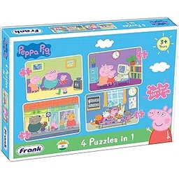 Frank Peppa Pig - A Set of 4 Jigsaw Puzzle for Kids Above 3+ Years - Fun & Challenging Brain Booster Games - for Focus and Memory - 60402-picture-20