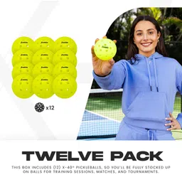 Franklin Sports X-40 Performance Outdoor Pickleballs - USAPA Approved - Official Ball of US Open Pickleball Championships image 2