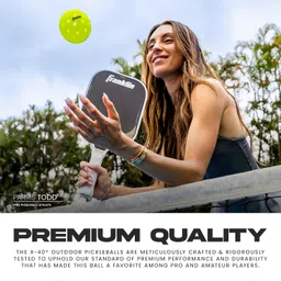 Franklin Sports X-40 Performance Outdoor Pickleballs - USAPA Approved - Official Ball of US Open Pickleball Championships image 5
