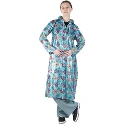 frankopolis Floral Print, Solid Women Raincoat-picture-39