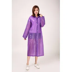 frankopolis Solid Women Raincoat-picture-20