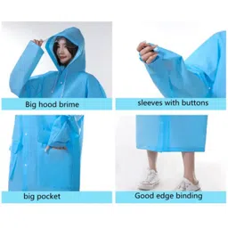 frankopolis Solid Women Raincoat image 3