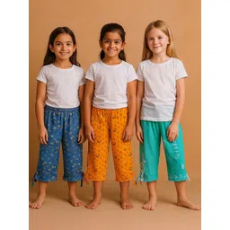 FRANSCART Girls Printed Capris-picture-24