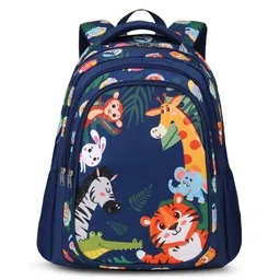 Frantic Premium Quality Full Blue Animals Bag for Kids - 16 Inch-picture-24