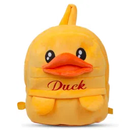Frantic Premium Quality Soft design Yellow DuckP Bag for Kids - 14 Inches-image-34