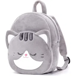Preminum Quality Soft Fabric Velvet Kids Bag Backpack for Picnic (Sky Deer) Plush Bag-image-23