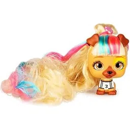 FRATELLI I Love VIP Pets Series 1 | New Hair | Let's Dare|- Pups with Long Hair and 9 Accessories Including Styling Chair (Taylor)-picture-18