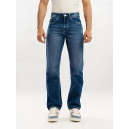 FREAKINS Men Blue Slim Fit Clean Look Pure Cotton Jeans-picture-32