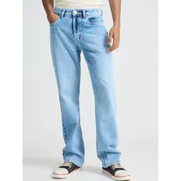 FREAKINS Men High-Rise Clean Look Heavy Fade Cotton Jeans-picture-17