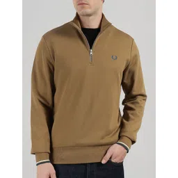 Fred Perry Men Pure Cotton Half Zip Sweatshirt-picture-20