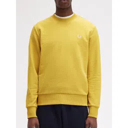 Fred Perry Men Solid Round Neck Pure Cotton Sweatshirt-picture-39