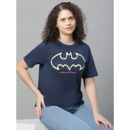 Free Authority Batman Printed Cotton Relaxed Fit Tshirt-picture-10