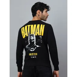 Free Authority Batman Printed Pullover Sweatshirt-picture-17