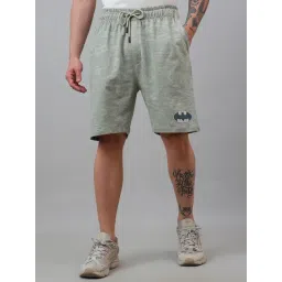Free Authority Batman Printed Regular Fit Shorts for Men-picture-41