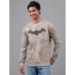 Free Authority Batman Printed Regular Fit Sweatshirt For Men-picture-44