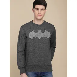 Free Authority Batman Printed Round Neck Long Sleeves Pullover-picture-18