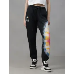 Free Authority Black Printed Joggers-picture-33
