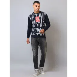 Free Authority Men Captain America Printed Pullover Sweatshirt-picture-10