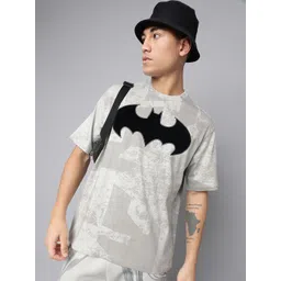 Free Authority Men Graphic Printed Round Neck Cotton Oversized T-shirt-picture-24