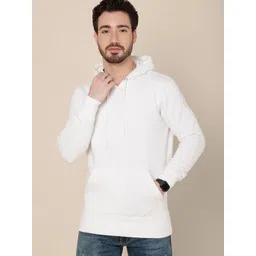 Free Authority Men Off White Hooded Sweatshirt-picture-22