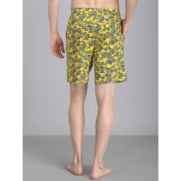 Free Authority Men Yellow Minions Printed Pure Cotton Boxers image 5