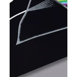 Free Authority Navy Loose Fit Printed Hooded Sweatshirt image 4