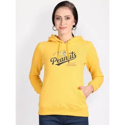 Free Authority Peanuts Printed Hooded Sweatshirts-picture-28