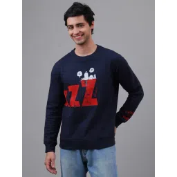 Free Authority Peanuts Printed Regular Fit Sweatshirt For Men-picture-37