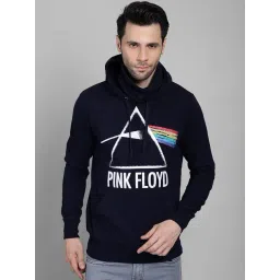 Free Authority Pink Floyd Printed Regular Fit Hooded Sweatshirt-picture-37