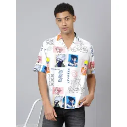 Free Authority White Naruto Printed Shirt-picture-12