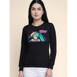 Free Authority Women Cotton Printed Sweatshirt-picture-35