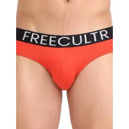 Freecultr Coral Regular Fit Solid Briefs-picture-22