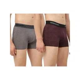Freecultr Grey & Wine Printed Trunks - Pack of 2-picture-45