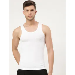 FREECULTR Men White Solid Innerwear Vests-picture-40