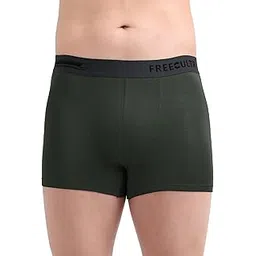 freecultr Men's Underwear Anti Bacterial Micromodal Airsoft Trunk - Non Itch No Chaffing Sweat Proof - Size M Pack of 1-Seaweed Green-picture-45