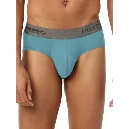 Freecultr Midnight Blue & Martini Blue Comfort Fit Briefs - Pack of 2 image 3