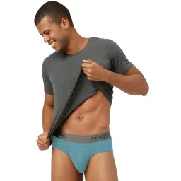 Freecultr Midnight Blue & Martini Blue Comfort Fit Briefs - Pack of 2 image 5