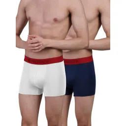 Freecultr Multi Color Modal Regular Fit Solid Trunks (Pack of 2)-picture-13