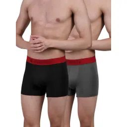 Freecultr Multi Color Modal Regular Fit Solid Trunks (Pack of 2)-picture-44